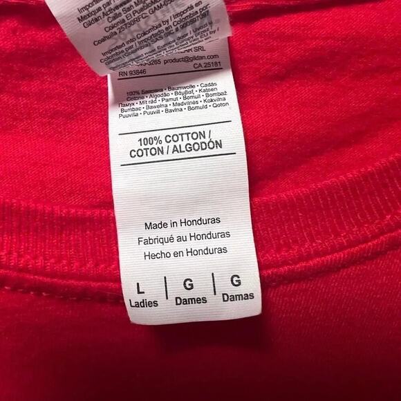 Fireball Cotton Top Women’s Large - Picture 2 of 3